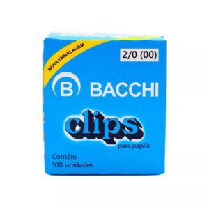 Clips 2/0 Galvanizado com 100-Bacchi