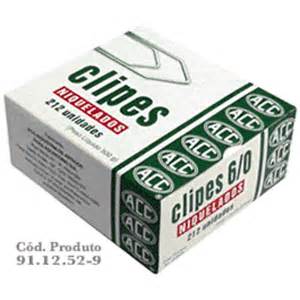 Clips ACC 6/0 Niquelado 500g