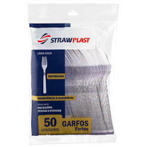 Garfo Refeição Reforçado Strawsplast